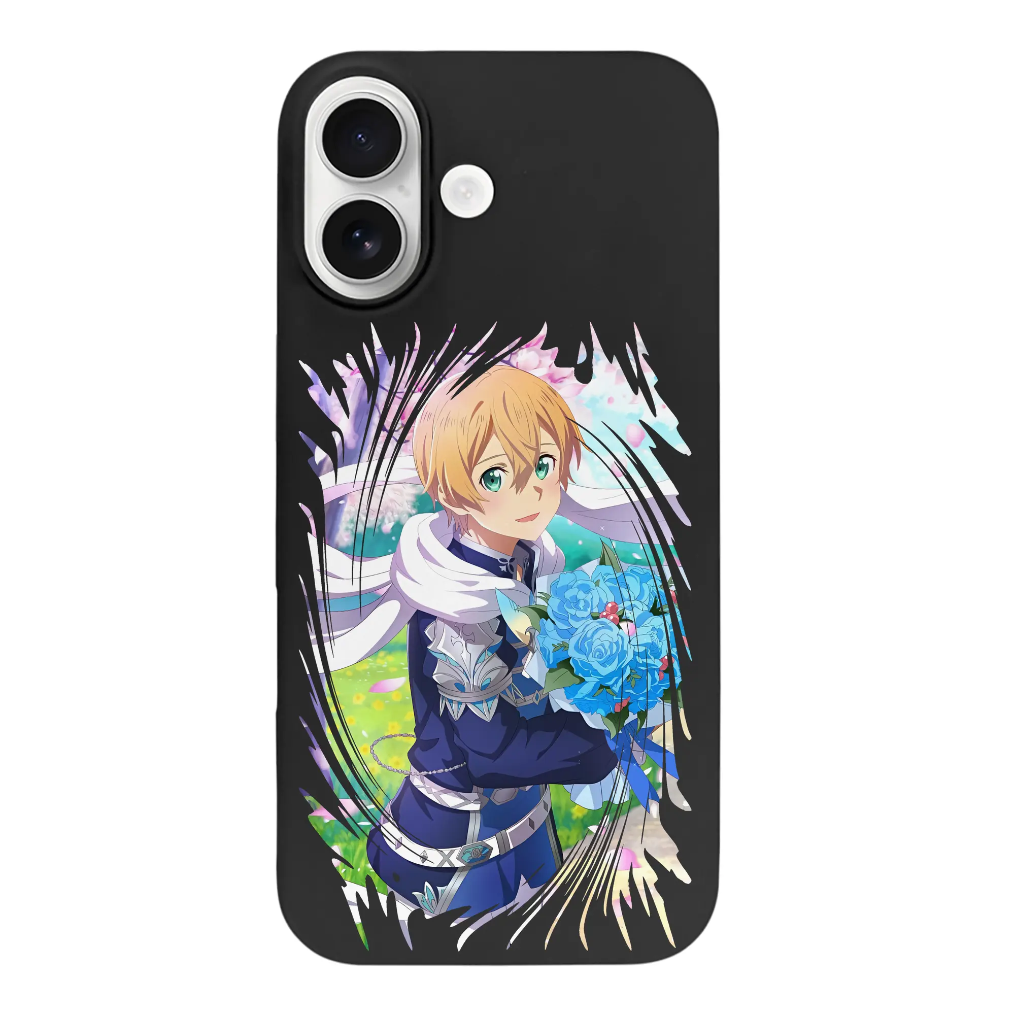 ソードアートオンライン グッズ ユージオ - iPhone 17 シリーズ シリコンケース 薄型 耐衝撃 指紋防止 ソフトタッチカバー 精密フィット 傷防止 保護ケース iPhone 17/17 Air/17 Pro/17 Pro Max 対応